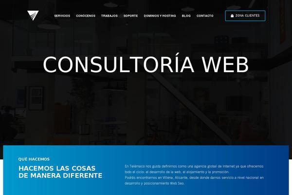 Site using Asesor de Cookies para normativa española plugin