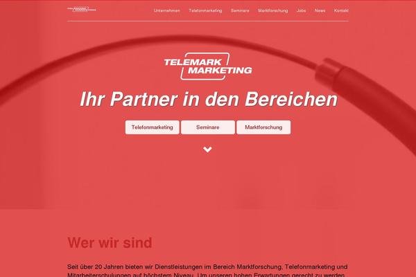telemark-marketing.com site used Twitterbootstrap3blanktheme-0.5