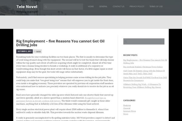 Daily Stories theme site design template sample