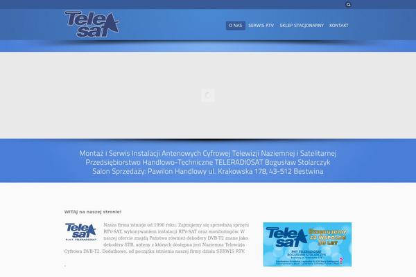 Flare Child theme site design template sample