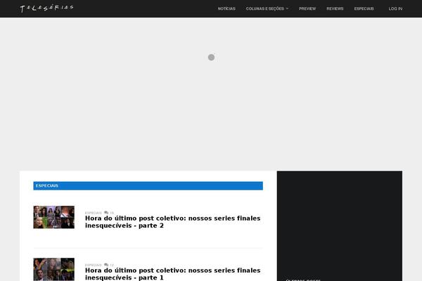 teleseries.com.br site used Thestudio
