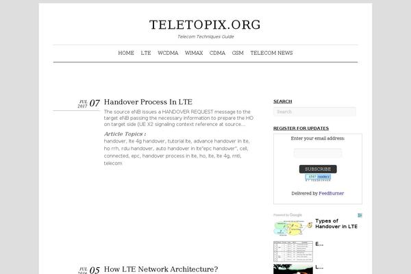 VMagazine Lite theme site design template sample