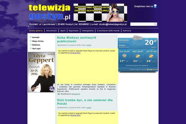 Generatepress-child theme site design template sample