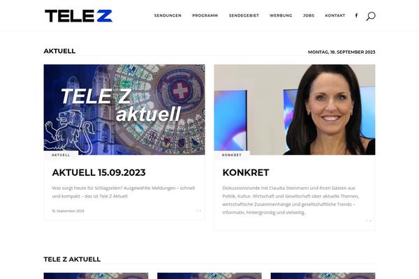 Journo website example screenshot