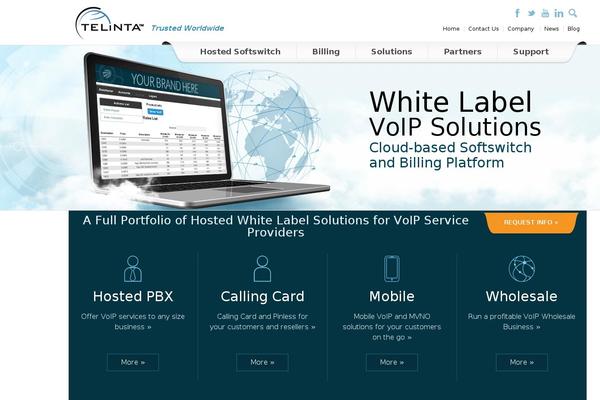 Site using wBounce plugin