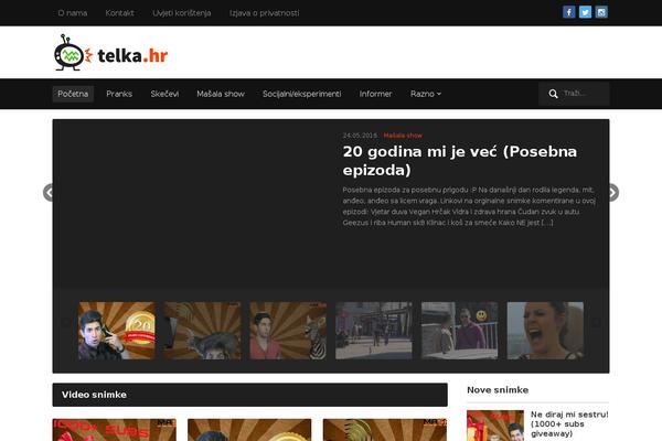 Videozoom theme site design template sample