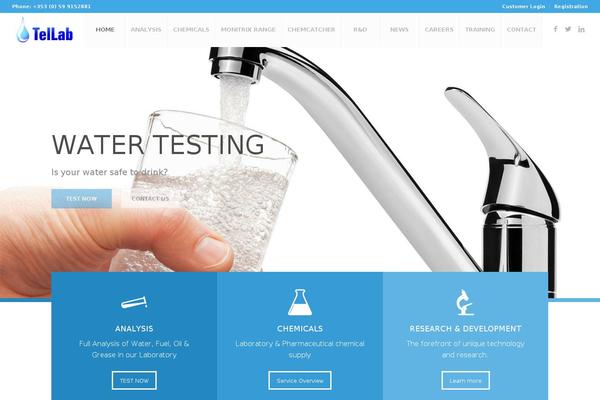 Enfold-child theme site design template sample