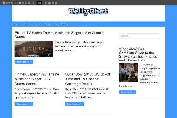 tellychat.co.uk site used Wpex-status