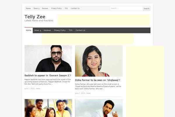 NewsPlus theme site design template sample