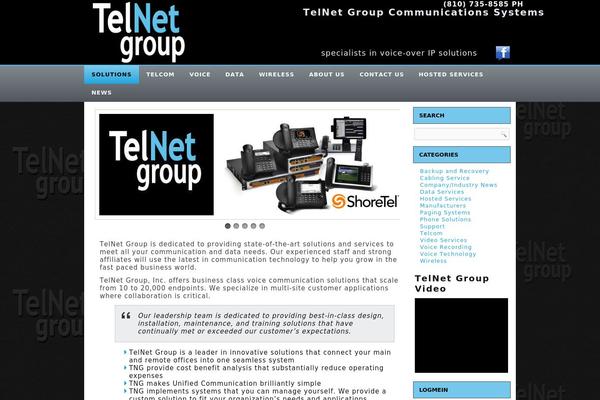 telnetgroup.com site used Total-child-theme