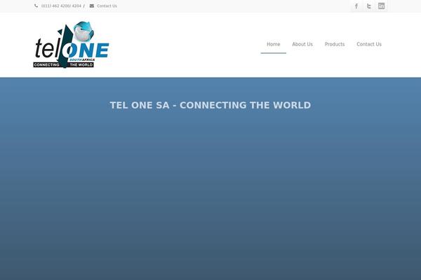 Envision theme site design template sample