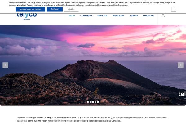 telycolapalma.com site used Telyco