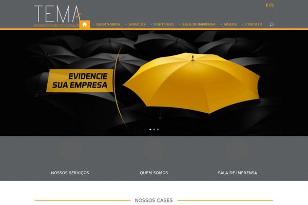 Tema theme site design template sample