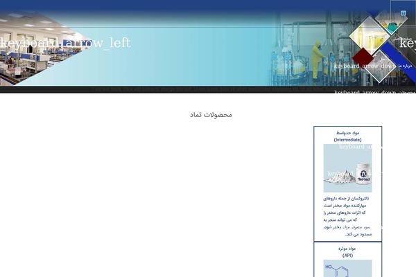 Zephyr theme site design template sample