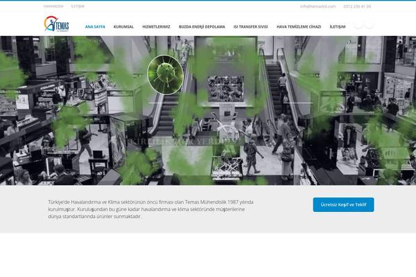 Porto theme site design template sample