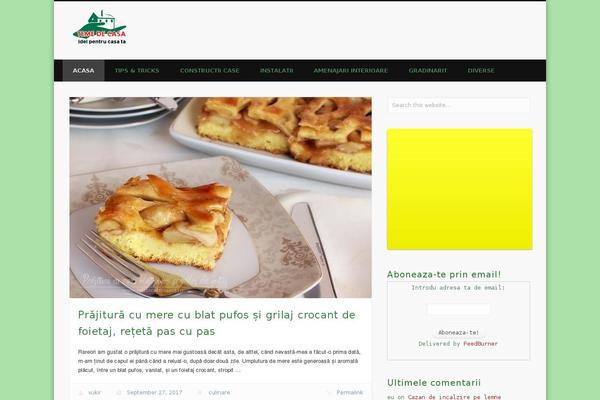 Generatepress-child theme site design template sample