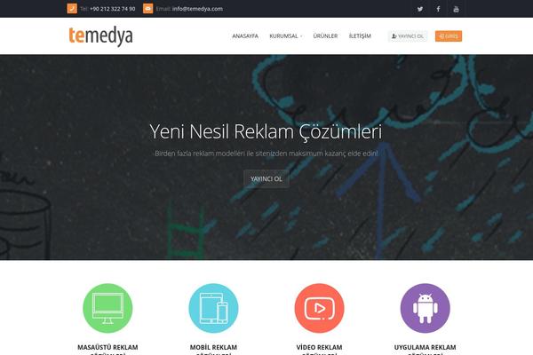 Ewebot theme site design template sample