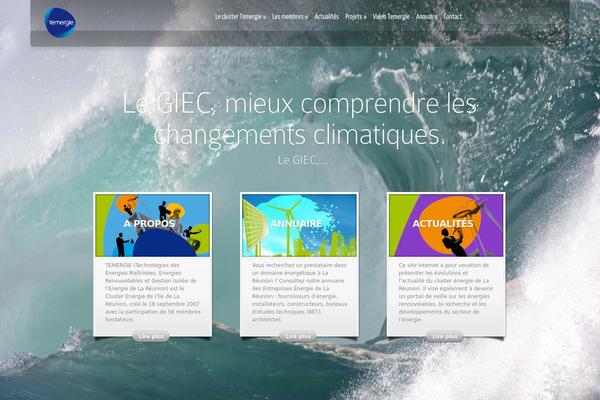 Fabrique theme site design template sample