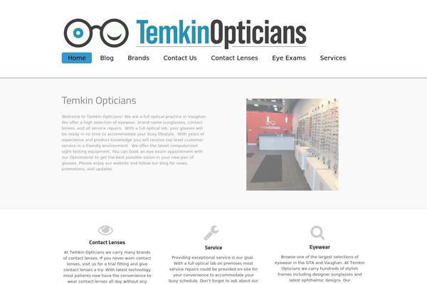 temkinopticians.com site used Definition