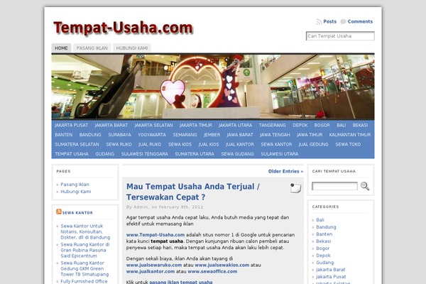 Twentyfourteen Child theme site design template sample