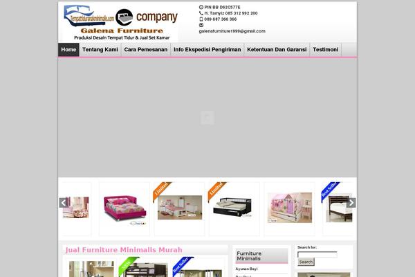 WP-Agen theme site design template sample