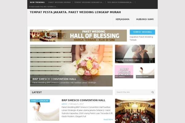 tempatwedding.com site used Campus-pro