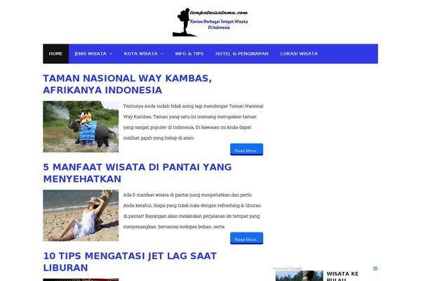 MasterBlog theme site design template sample