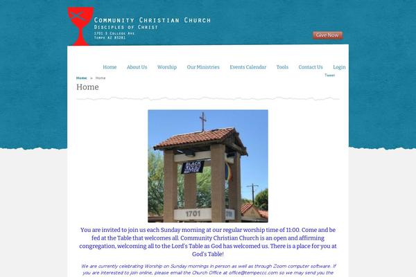 GLORY theme site design template sample