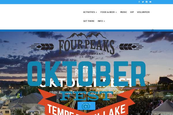 oktoberfest theme websites examples