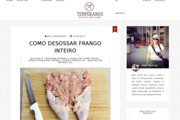 The Voux theme site design template sample