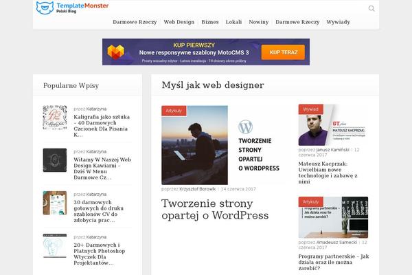 Redesign theme site design template sample