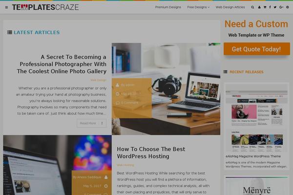 Site using Coblocks plugin