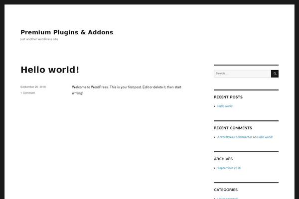 Thesimplest theme site design template sample