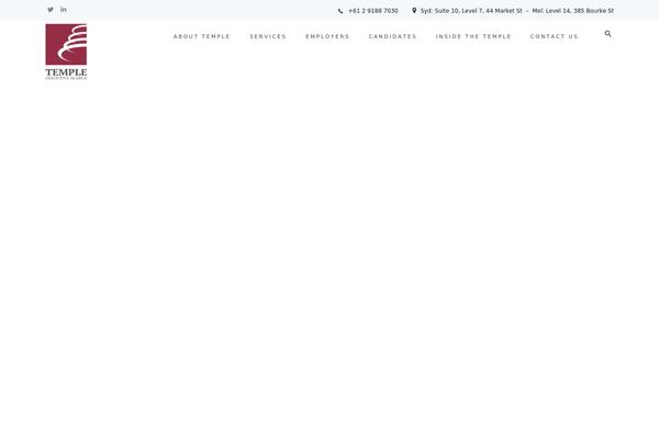 Maple theme site design template sample