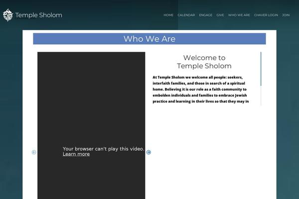 Purpose theme site design template sample