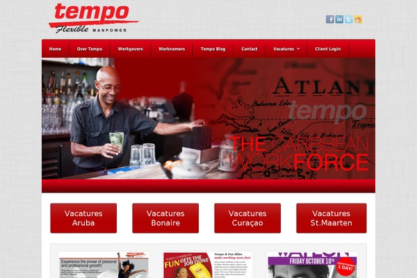 tempocaribbean.com site used Tempo