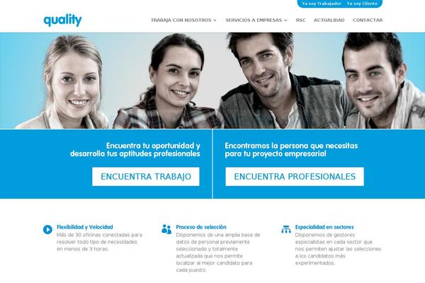 temporalquality.com site used Xr-divi