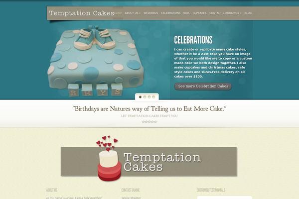 MyCuisine theme site design template sample