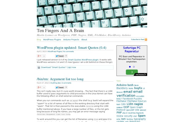 Tarski theme site design template sample