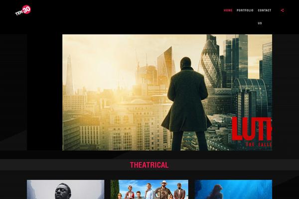 Ibuki theme site design template sample
