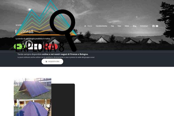 Porto Child theme site design template sample