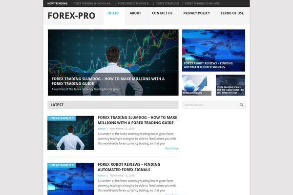 Vangard website example screenshot