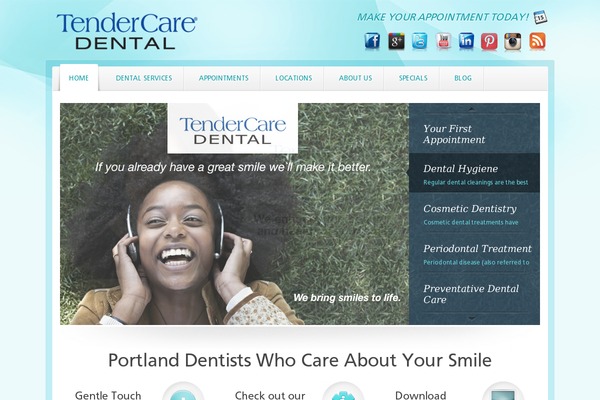 Medica Child theme websites examples