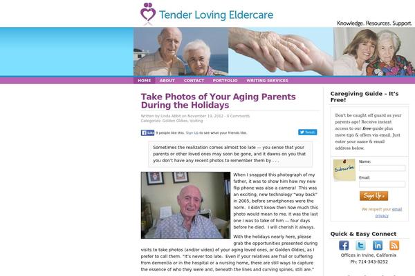 Site using Strong Testimonials plugin