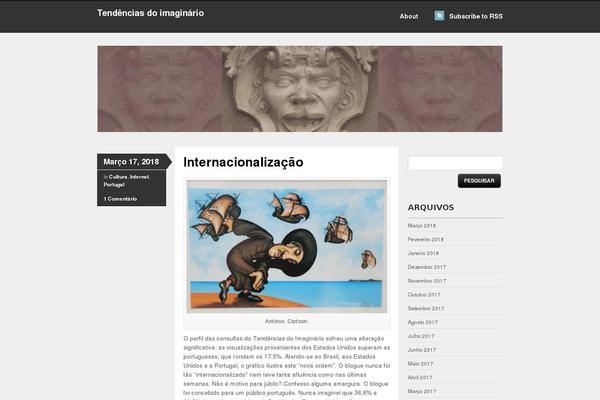 Skeptical theme site design template sample