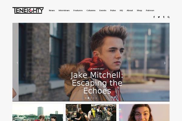 Bourz theme site design template sample