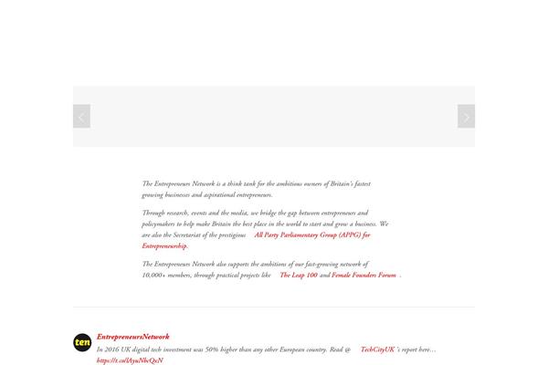 Site using Fetch Tweets plugin