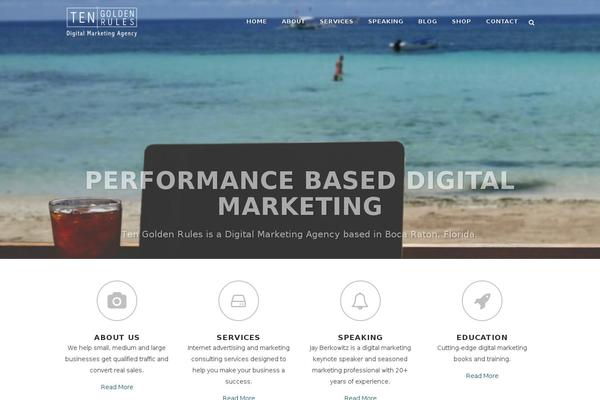 benvenuto WordPress theme, websites list used benvenuto theme benvenuto theme websites examples
