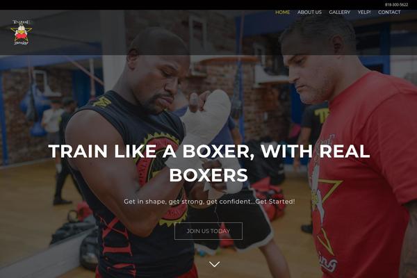 Avada theme site design template sample