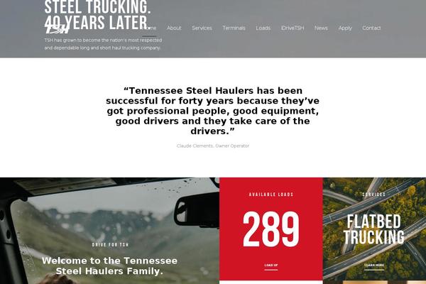 Site using TablePress plugin